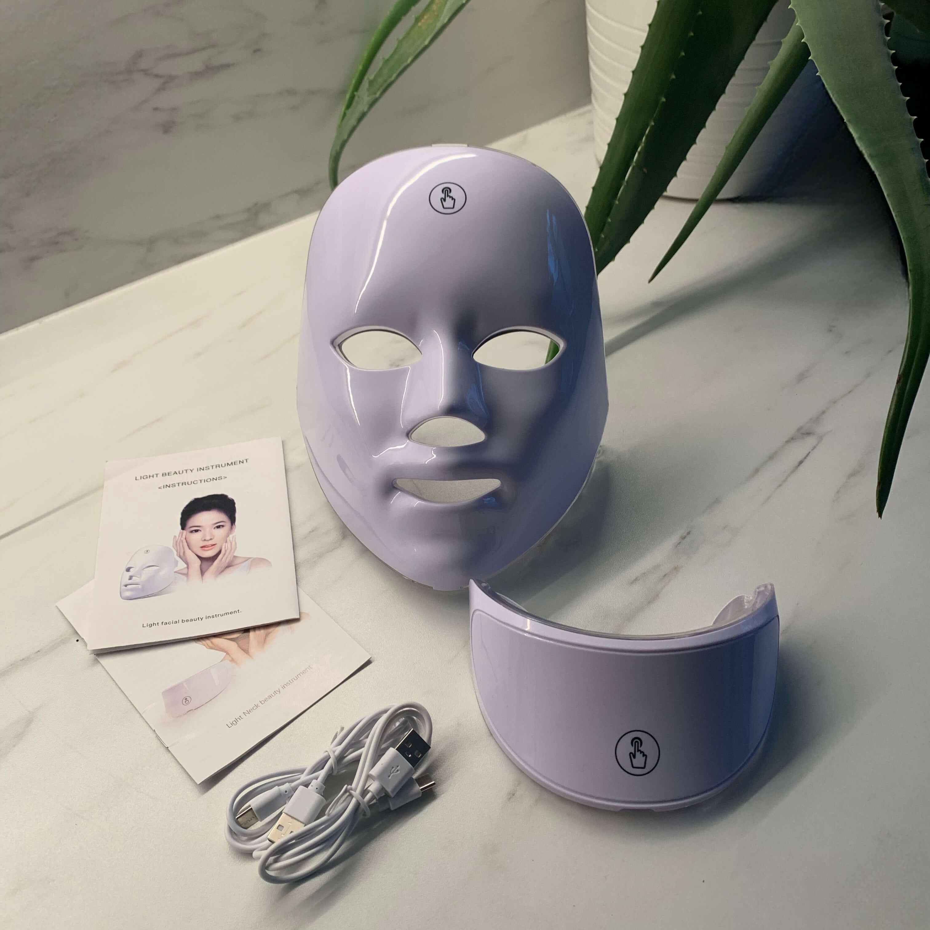 LED Face and Neck Mask